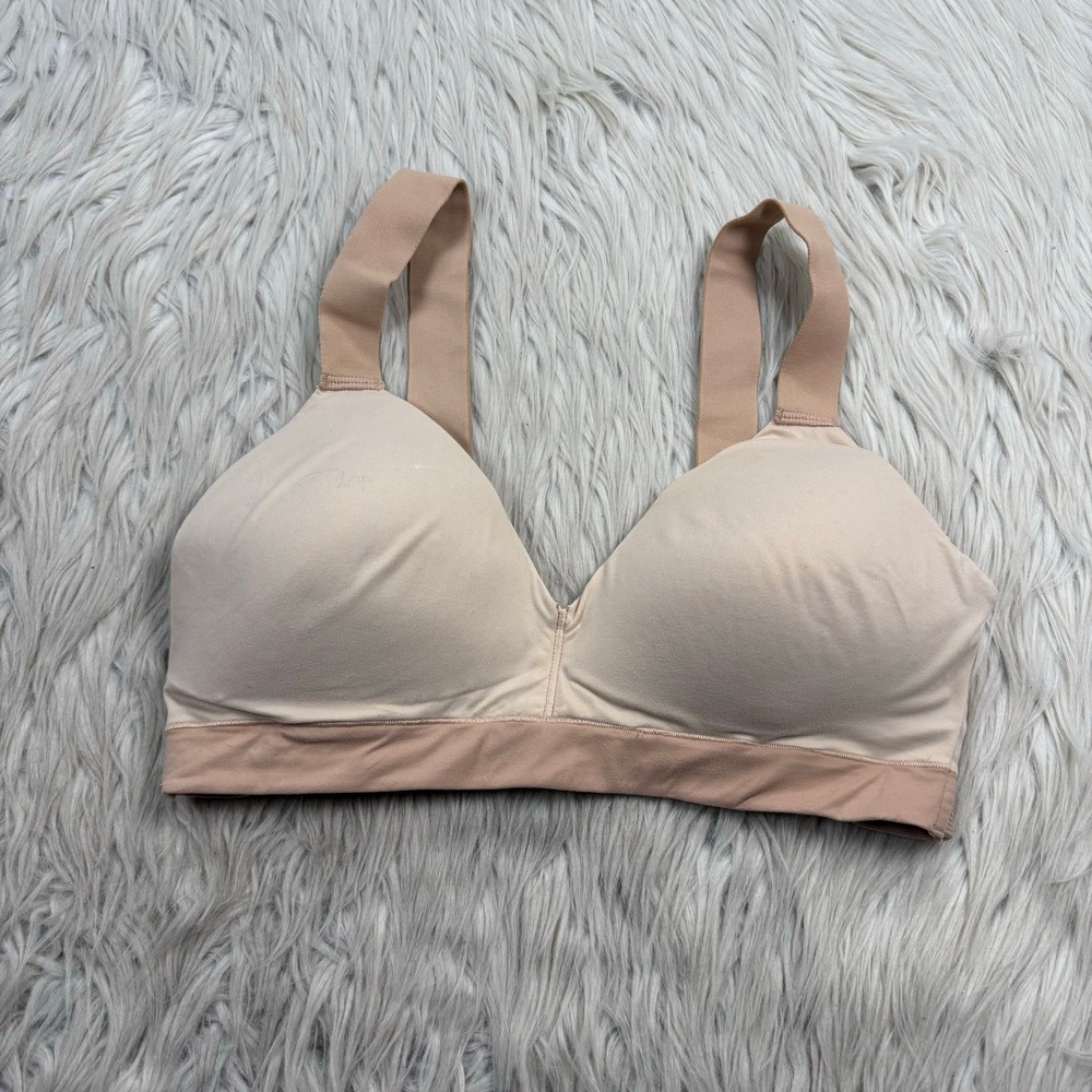 Spanx Women's M SPANXsmooth® Bra-llelujah!® Lightly Lined Bralette Nude Biege